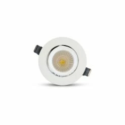Meilleur prix 👏 Miidex Spot LED Escargot Blanc Encastrable Orientable 10W (90W) - Blanc Naturel 4000K 🔔 -Optonica Soldes 3701124416629 3