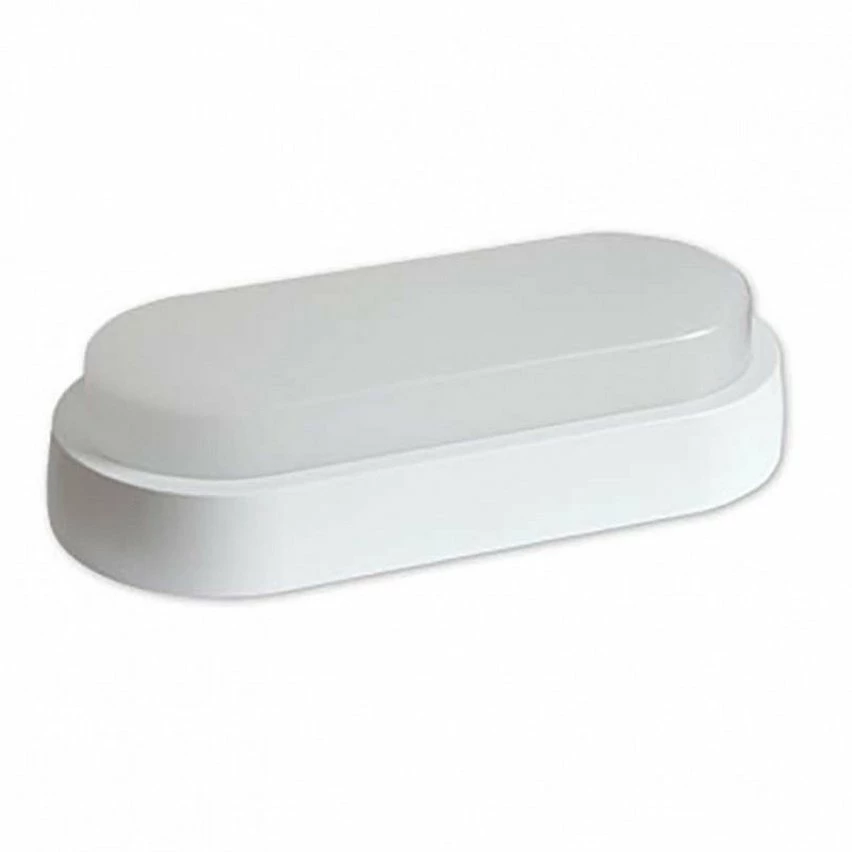 Vente flash ❤️ Miidex Plafonnier LED ovale 12W (110W) étanche IP65 - Blanc Chaud 3000K ✨ 1 Vente flash ❤️ Miidex Plafonnier LED ovale 12W (110W) étanche IP65 - Blanc Chaud 3000K ✨