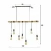 Grosses soldes 🔔 Lampea Suspension moderne 7 lampes suspendues Corentin 🔥