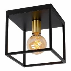Meilleure affaire 🌟 Lampea Plafonnier industriel en métal 1 lampe Rachel 😀 -Optonica Soldes 3701171264662 2