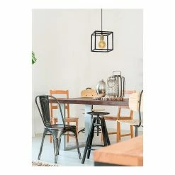 Meilleure vente 🤩 Lampea Suspension en métal industriel Rosy 🌟 -Optonica Soldes 3701171264686 2