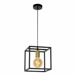 Meilleure vente 🤩 Lampea Suspension en métal industriel Rosy 🌟 -Optonica Soldes 3701171264686 3