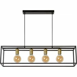 Promo 🔥 Lampea Suspension industrielle pour salle à manger Chandler 🔔