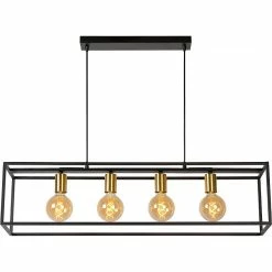 Promo 🔥 Lampea Suspension industrielle pour salle à manger Chandler 🔔 -Optonica Soldes 3701171264693 2