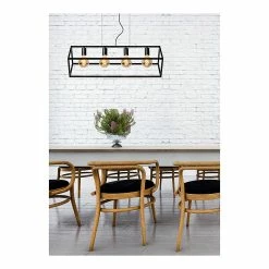 Meilleure vente 🔔 Lampea Suspension salle à manger industrielle Rose 🛒 -Optonica Soldes 3701171264716 2