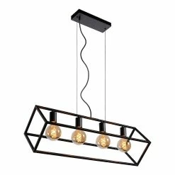 Meilleure vente 🔔 Lampea Suspension salle à manger industrielle Rose 🛒 -Optonica Soldes 3701171264716 4