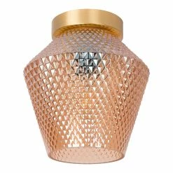 De gros ⌛ Lampea Plafonnier vintage Ø 21 cm Ambre 😉 -Optonica Soldes 3701171264860 1