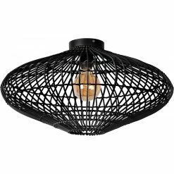Grosses soldes 😀 Lampea Plafonnier en rotin Ø 56 cm Mag ⭐