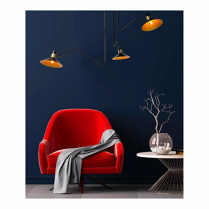 Vente flash ⌛ Lampea Plafonnier vintage Ø 108 cm salon et salle à manger Loft 🧨 2 Vente flash ⌛ Lampea Plafonnier vintage Ø 108 cm salon et salle à manger Loft 🧨 – Image 2