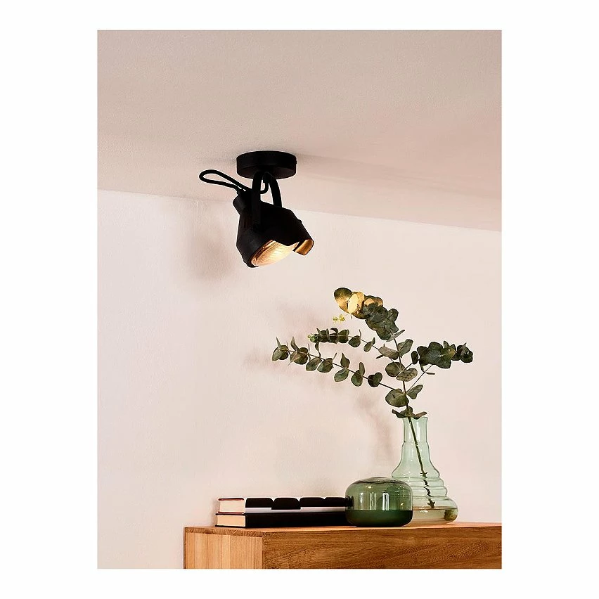 Meilleur prix đ Lampea Spot plafond industriel 1xGU10 Dom â 1 Meilleur prix đ Lampea Spot plafond industriel 1xGU10 Dom â