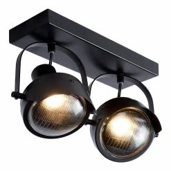 Meilleure affaire ✔️ Lampea Spot plafond industriel 2xGU10 Duarte ❤️ -Optonica Soldes 3701171266055 1