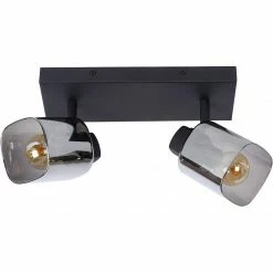 Promo 🌟 Lampea Spot plafond 2xE14 orientables Aline 🌟 -Optonica Soldes 3701171268691 3