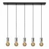 Meilleure vente 🧨 Lampea Suspension industrielle 5 lampes réglables en hauteur Dama ⌛