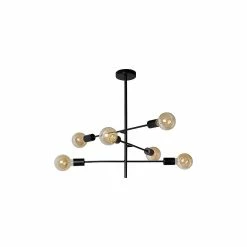 Offres đ„° Lampea Plafonnier industriel 6xE27 Lessie đ