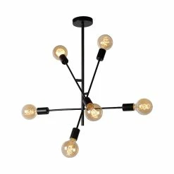 Offres 🥰 Lampea Plafonnier industriel 6xE27 Lessie 🎁 -Optonica Soldes 3701171269353 5