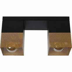 Offres 🔥 Lampea Plafonnier intérieur industriel 2xE27 Renata 🔔 -Optonica Soldes 3701171269414 5