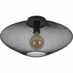 Meilleur prix 🤩 Lampea Plafonnier industriel pour salon Meshiva 👍 -Optonica Soldes 3701171269452 4