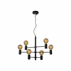Meilleure vente 😉 Lampea Suspension industrielle en métal 6xE27 Sloan 🎉 -Optonica Soldes 3701171269650 1