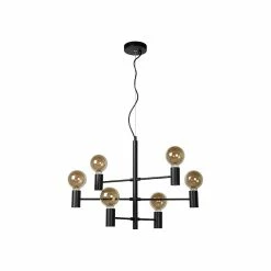 Meilleure vente 😉 Lampea Suspension industrielle en métal 6xE27 Sloan 🎉 -Optonica Soldes 3701171269650 3 1