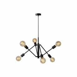 Les meilleures critiques de 😍 Lampea Suspension industrielle 6 lampes pour salon Lessie 😀 -Optonica Soldes 3701171269711 1