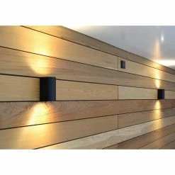 Coupon ⌛ Lampea Spot mural extérieur arrondi 2 lampes LED dimmable Zora 🎉 -Optonica Soldes 3701171269872 5