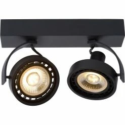 Meilleure vente ✨ Lampea Spot plafond 2 lampes orientables LED dimmable Dori 👍 -Optonica Soldes 3701171270106 1