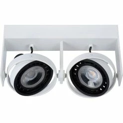 De gros ✨ Lampea Spot plafond 2 lampes orientables LED dimmable Griffin 🛒 9 De gros ✨ Lampea Spot plafond 2 lampes orientables LED dimmable Griffin 🛒 -Optonica Soldes 3701171270151 3