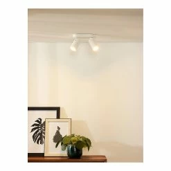 Remise 🤩 Lampea Spot plafond rond LED dimmable 2 lampes Yrus ❤️ -Optonica Soldes 3701171270342 2