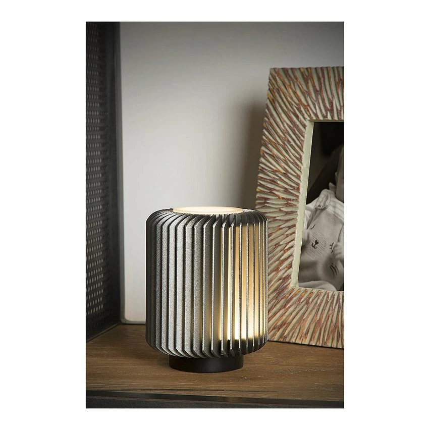 Le moins cher đ Lampea Lampe de table ronde LED rĂ©tro Bindi đ 12 Le moins cher đ Lampea Lampe de table ronde LED rĂ©tro Bindi đ â Image 12