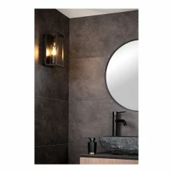 Offres ❤️ Lampea Applique murale industrielle salle de bain 1 lampe Lyn 🔥 -Optonica Soldes 3701171270786 2