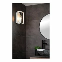 Offres ❤️ Lampea Applique murale industrielle salle de bain 1 lampe Lyn 🔥 -Optonica Soldes 3701171270793 6