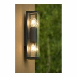 Acheter đ Lampea Applique murale extĂ©rieure industrielle 2 lampes Clara đ§š