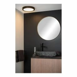 Coupon ✨ Lampea Plafonnier salle de bain Ø 30 cm LED dimmable Brie 🤩