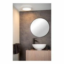 Coupon ✨ Lampea Plafonnier salle de bain Ø 30 cm LED dimmable Brie 🤩 -Optonica Soldes 3701171271172 2