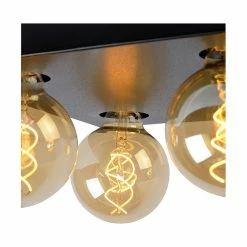 Remise ✨ Lampea Plafonnier industriel 4 lampes Urus ⭐ -Optonica Soldes 3701171271400 5
