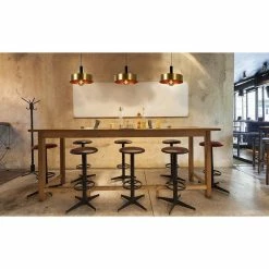 Coupon 🎉 Lampea Suspension rétro Ø 40 cm pour salle à manger Gia 🌟 -Optonica Soldes 3701171271523 5