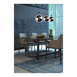 Le moins cher ⭐ Lampea Suspension sphérique 3 lampes en verre fumé Lius 🔔 -Optonica Soldes 3701171271929 4