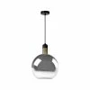 Le moins cher 🔔 Lampea Suspension en verre fumé Ø 28 cm Lius 🎁