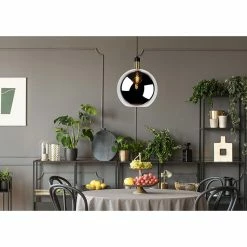 Coupon ⌛ Lampea Suspension en verre fumé Ø 40 cm Lius 👏 -Optonica Soldes 3701171271967 6