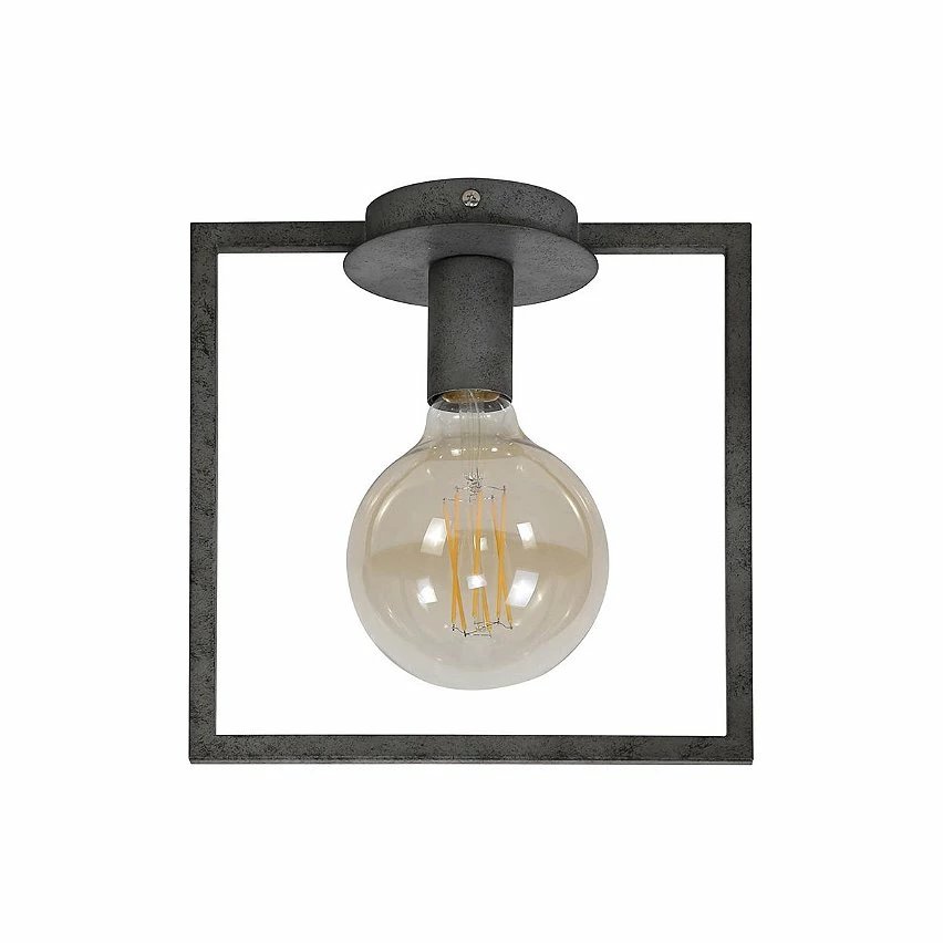 Meilleur prix 🔥 Lampea Plafonnier industriel en métal argenté Baptiste ✨ 2 Meilleur prix 🔥 Lampea Plafonnier industriel en métal argenté Baptiste ✨ – Image 2