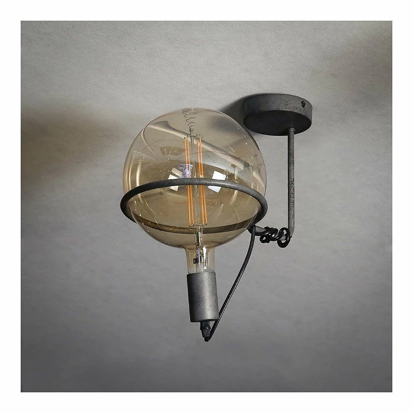 Meilleur prix 🔥 Lampea Plafonnier industriel en métal argenté Baptiste ✨ 4 Meilleur prix 🔥 Lampea Plafonnier industriel en métal argenté Baptiste ✨ – Image 4