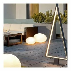 Top 10 👍 Deladeco Lampe à poser extérieur design 40 cm Mahé 🧨 -Optonica Soldes 3701171295260 3