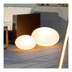 Top 10 👍 Deladeco Lampe à poser extérieur design 40 cm Mahé 🧨 -Optonica Soldes 3701171295260 4