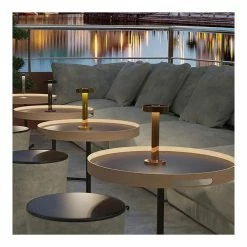 Meilleure affaire 😍 Deladeco Lampe de table design extérieur et intérieur Tanaïs 😍 -Optonica Soldes 3701171295574 3