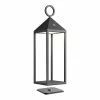Sortie 🌟 Deladeco Lampadaire extérieur moderne 47 cm batterie incluse Helynna 😉