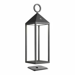 Sortie 🌟 Deladeco Lampadaire extérieur moderne 47 cm batterie incluse Helynna 😉
