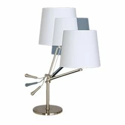 Bon marché ✨ Deladeco Lampe à poser moderne inclinable 67 cm Stardust 😉