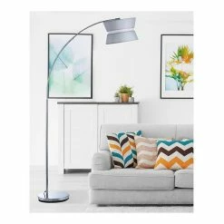 Les meilleures critiques de 💯 Lampea Lampadaire design pour salon 178 cm Lunaire 🎁 -Optonica Soldes 3701587500637 3