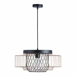 Bon marché 😀 Lampea Suspension industrielle pour salon 127 cm Muguet 🛒 -Optonica Soldes 3701587500743 3