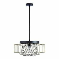 Bon marché 😀 Lampea Suspension industrielle pour salon 127 cm Muguet 🛒 -Optonica Soldes 3701587500750 1